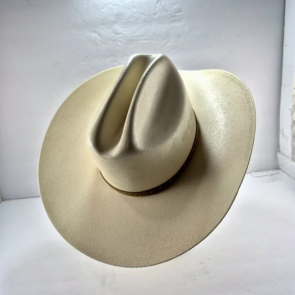 NWOT Remington 50X "Arma tu Instinto" Vented Straw Cowboy Hat Vented Cowboy - Picture 7 of 16